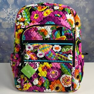 Vera Bradley Campus Backpack Va Va Bloom - Retired Pattern BRAND NEW WITH TAGS